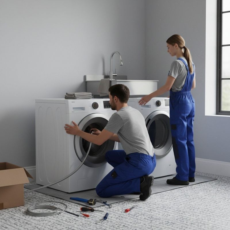 Gas Dryer Installation