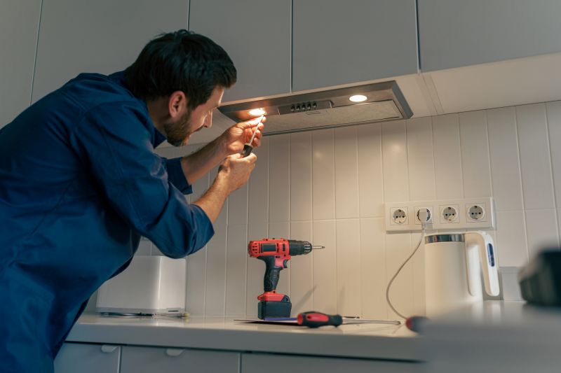 Kitchen Hood Installation