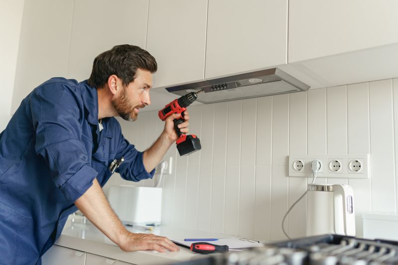 Kitchen Hood Installation