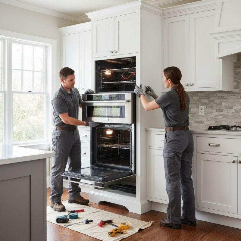 Kitchen Stove Installation